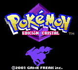 Pokemon - Edicion Cristal (Spain) Title Screen